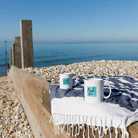 High-End Beachfront Getaway Sea View King Bed East Wittering Exterior photo